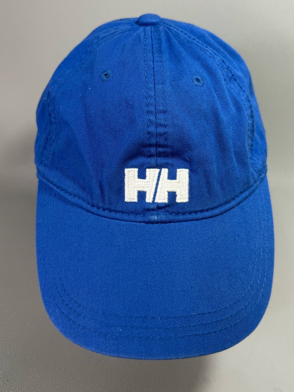 Helly Hansen Blue HH Logo Cotton Baseball Cap